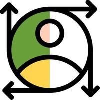 User Predictions Vector Icon Design