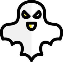 diseño de icono de vector fantasma