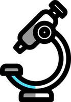 Microscope Vector Icon Design