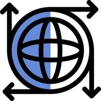 Global Infrastructure Vector Icon Design