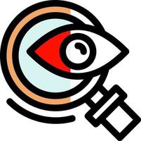 Observation Vector Icon Design