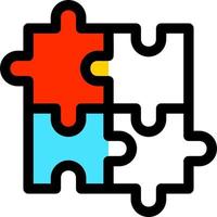 Puzzle Vector Icon Design