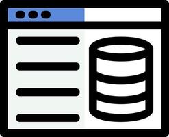 Data Interpretation Vector Icon Design