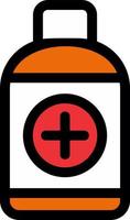 Ointment Bottle Vector Icon Design