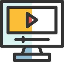 Game Video Vector Icon Design