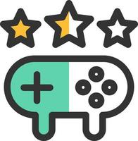 Game Ranking Vector Icon Design