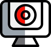 Webcam Vector Icon Design