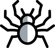 diseño de icono de vector de araña