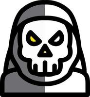 Grim Reaper Vector Icon Design