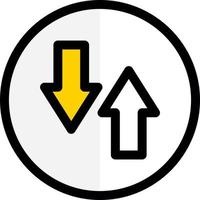 Swap Vector Icon Design