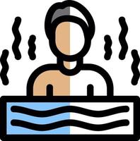 Sauna Vector Icon Design