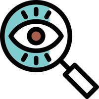 Observation Vector Icon Design