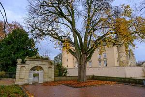 castle and village of gemen in westphalia photo