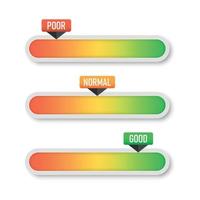 Customer satisfaction meter icon in flat style. Gauge level vector illustration on isolated background. Speedometer sign business concept.