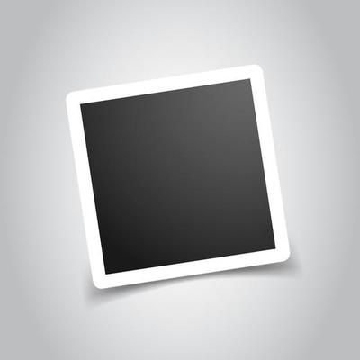 Photo frame sign icon in flat style. Snapshot picture vector illustration on isolated background. Photography banner business concept.