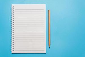 School office supplies on a table photo