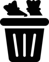 garbage vector illustration on a background.Premium quality symbols.vector icons for concept and graphic design.