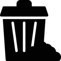 garbage trash vector illustration on a background.Premium quality symbols.vector icons for concept and graphic design.