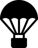 parachute vector illustration on a background.Premium quality symbols.vector icons for concept and graphic design.