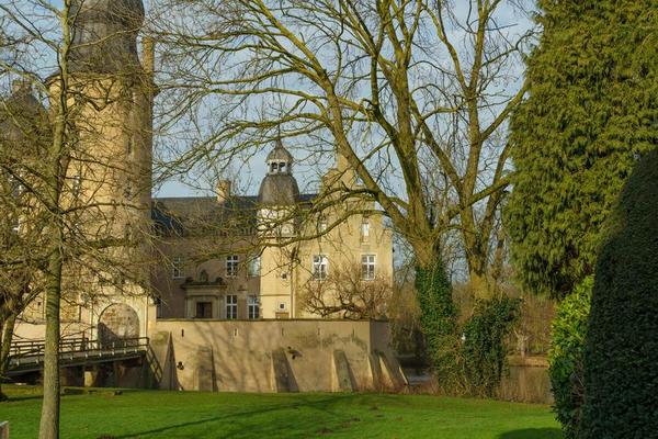the castle of gemen in westphalia