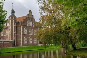 castle and village of gemen in westphalia photo