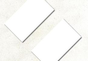 Blank Business Card photo