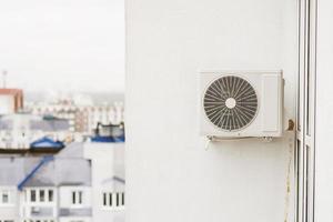 White air conditioner photo