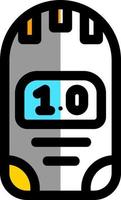 Dosimeter Vector Icon Design