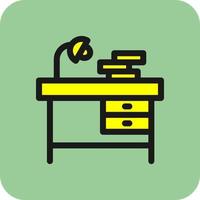 Desk Vector Icon Design