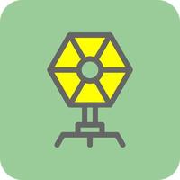 Camera Reflector Vector Icon Design