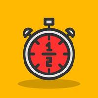 Half Time Vector Icon Design