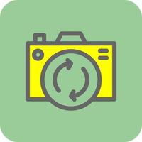 Front Camera Vector Icon Design