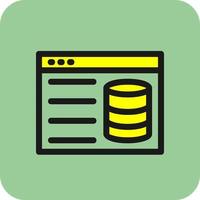 Data Interpretation Vector Icon Design