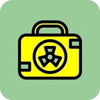 Nuclear Case Vector Icon Design