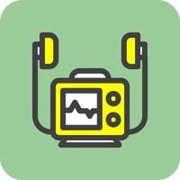 Defibrillator Vector Icon Design