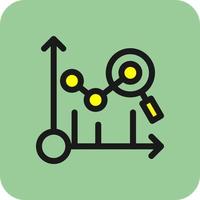 Predictive Analytics Vector Icon Design