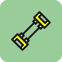 Chest Expander Vector Icon Design