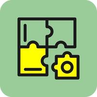 Problem Solving Vector Icon Design