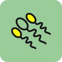 Sperm Vector Icon Design