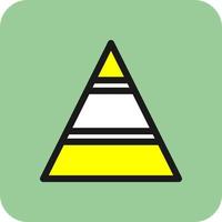 Pyramid Vector Icon Design