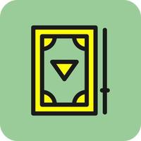 Billiard Game Vector Icon Design