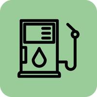 Gas Fuel Vector Icon Design