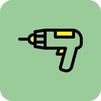 Drilling Machine Vector Icon Design