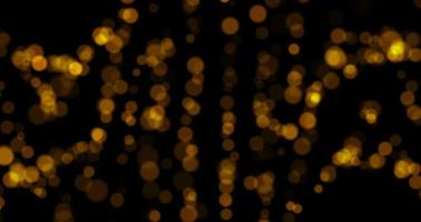 ambient abstract bokeh particles background. abstract blur with blinking Bokeh bright party lights. video