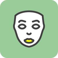 Facial Plastic Surgery Vector Icon Design