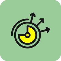 Detection of Regularities Vector Icon Design