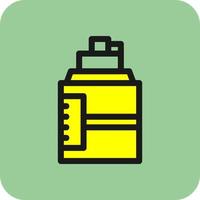 Water Bottle Vector Icon Design