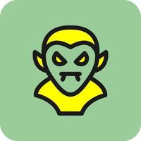 Dracula Vector Icon Design