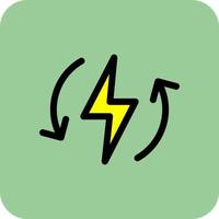 Renewable Energy Vector Icon Design