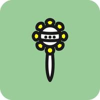 Rattle Vector Icon Design